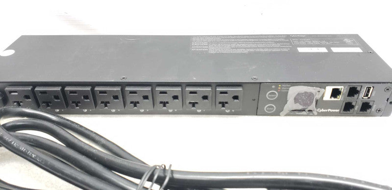 CyberPower PDU41002 Switched PDU 100-120V /20A 8 Outlets  #