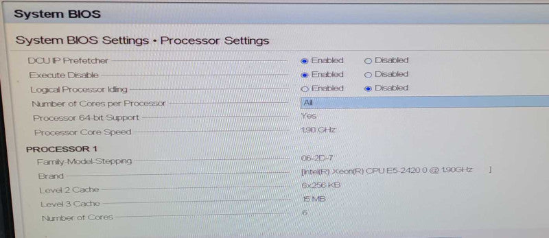 Dell PowerEdge R320 Xeon E5-2420 1.9GHz 32GB RAM 4x 3.5\\" Bays 1x PSU  $