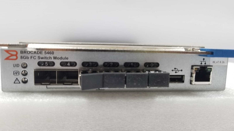 Brocade 5460 8Gb SFP FC Fibre Channel Switch Module HT-5460-000 GV-BE2FSW1X1-R ~
