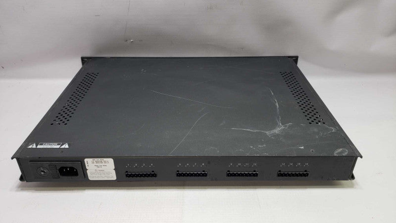 Pelco RCS16F20 Multiple Rack Mounted Power Supply 110V/220V output 26v [