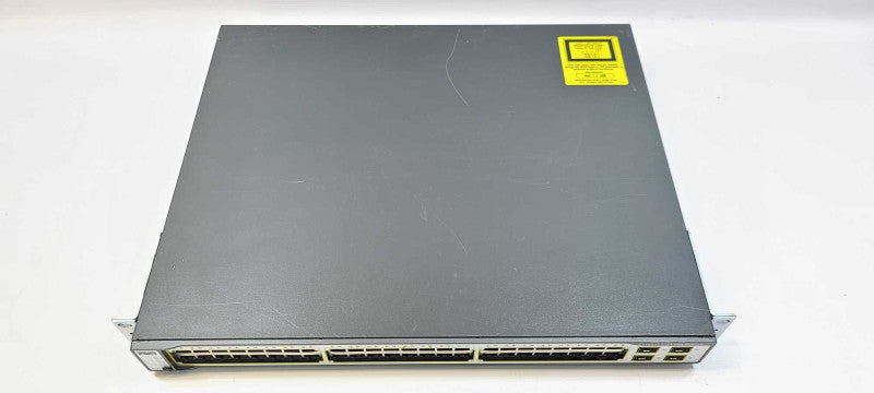 Cisco Catalyst WS-C3750-48PS-S 48-Port PoE Ethernet 4xSFP Port Managed Switch $