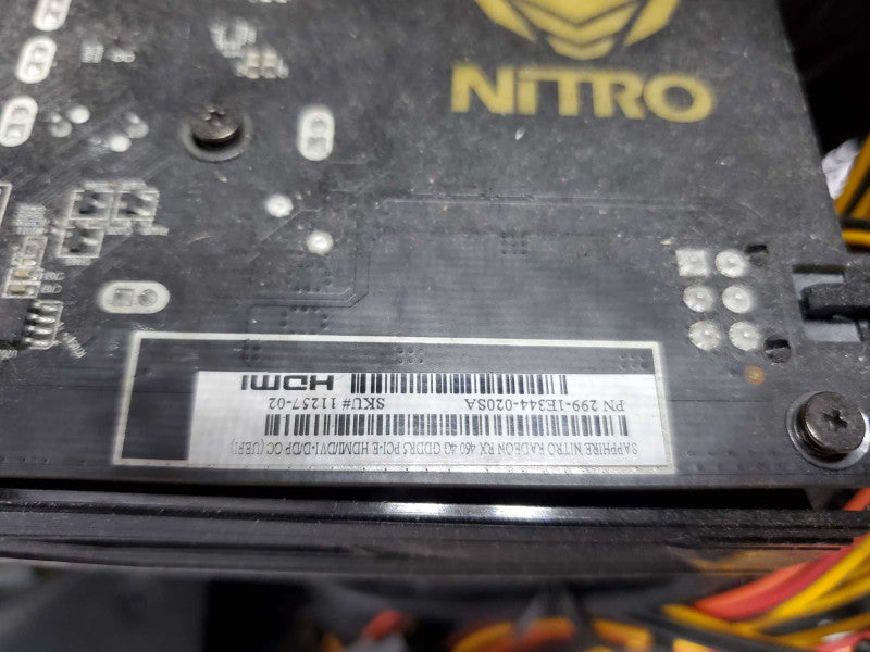 Custom PC- E3 Pro Gaming Mobo, E3-1220 V5 3.0GHz 16GB DDR4 Nitro Radeon RX 460