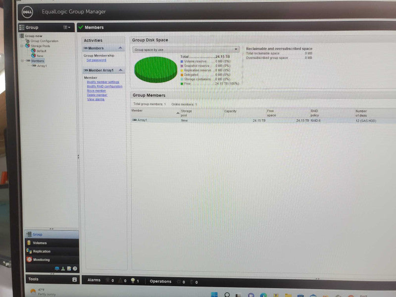 Dell EqualLogic PS4100 w/ 12x 3TB HDDs Storage, 2x Ctrl Mod 12, 2x PSU, Read _