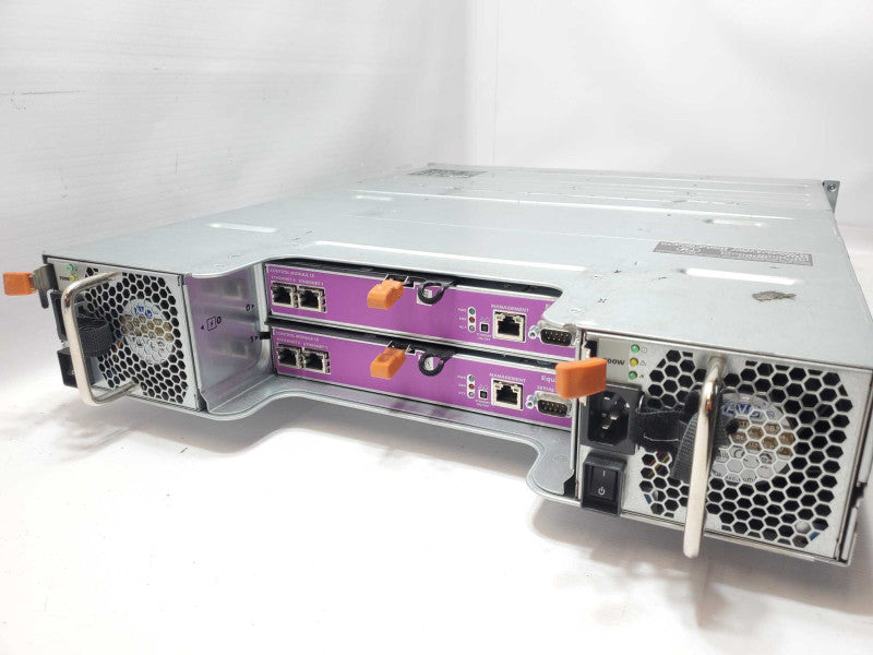 Dell EqualLogic PS4100 w/ 12x 3TB HDDs Storage, 2x Ctrl Mod 12, 2x PSU, Read _