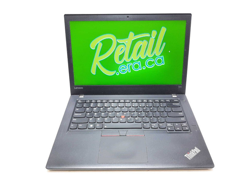 Lenovo T470 laptop i5-7300U @ 2.6GHz 8GB RAM 240GB SSD. +