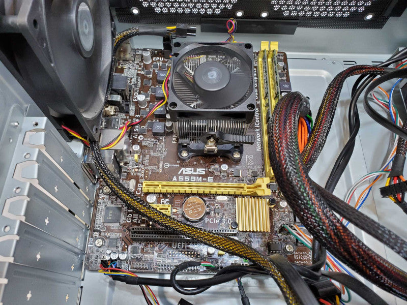 Custom PC Asus A55BM-E AMD A10-5800 @ 3.8GHz 8GB Ram No HDD (