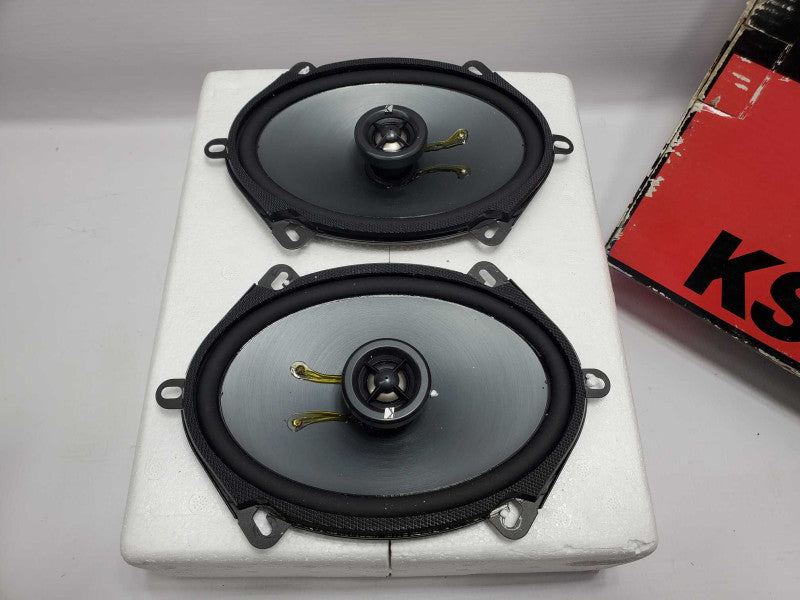 Kicker KS68 6x8\\" Coaxial Speakers (AS-IS) |