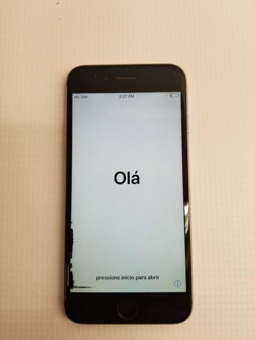 Apple iPhone 6 A1549 Gray 128G Damaged screen [