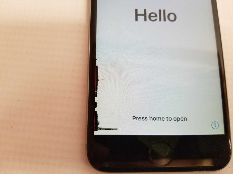 Apple iPhone 6 A1549 Gray 128G Damaged screen [