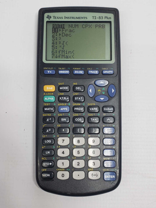 Texas Instruments TI-83 Plus Graphing Calculator |