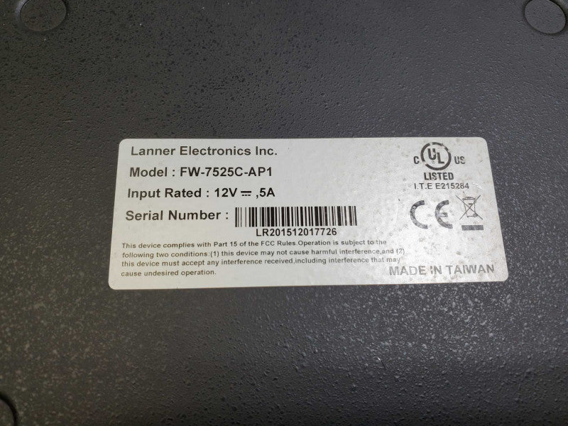 Lanner AppNeta m35 FW-7525C-AP1 Security Appliance )