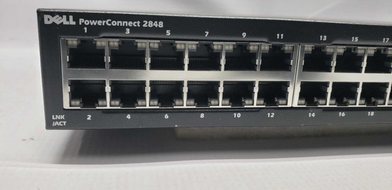 Dell PowerConnect 2848 - 48 Port Fully Managed Gig Switch Factory Reset #