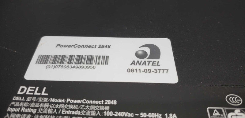 Dell PowerConnect 2848 - 48 Port Fully Managed Gig Switch Factory Reset #