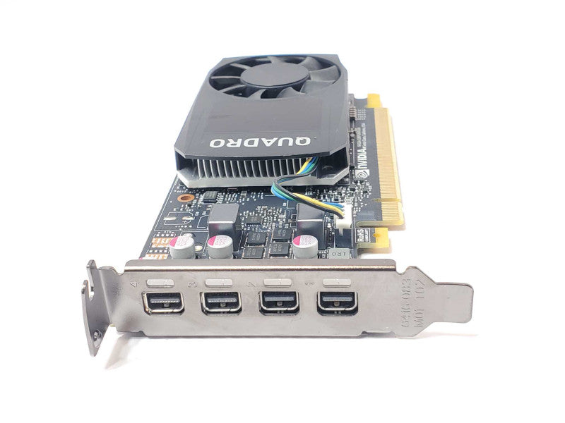 NVidia Quadro P1000 4GB GDDR5 PCIe 4x miniDP LP Graphics Video Card _