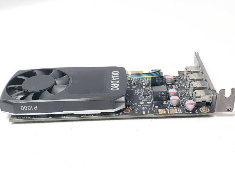 NVidia Quadro P1000 4GB GDDR5 PCIe 4x miniDP LP Graphics Video Card _