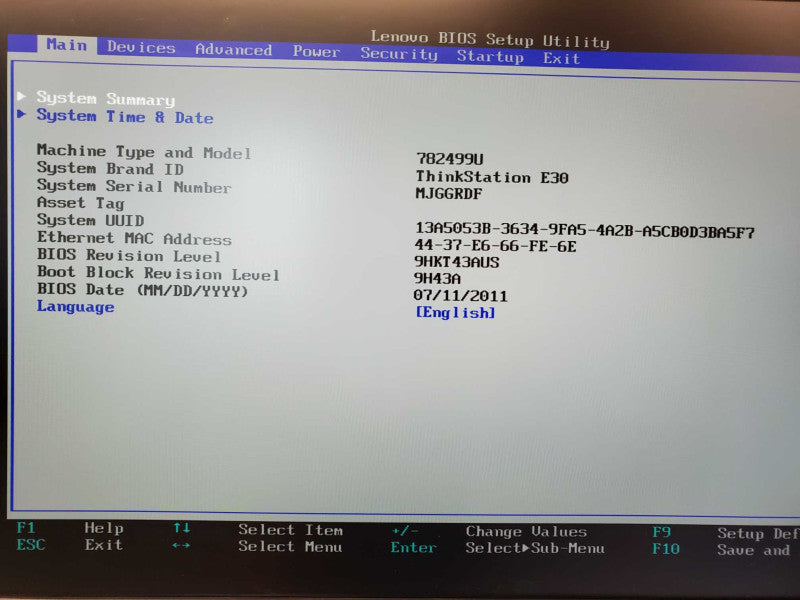 Lenovo ThinkStation E30 Xeon E3-1245 @ 3.3 GHz 16GB Ram No HDD Quadro 2000 (
