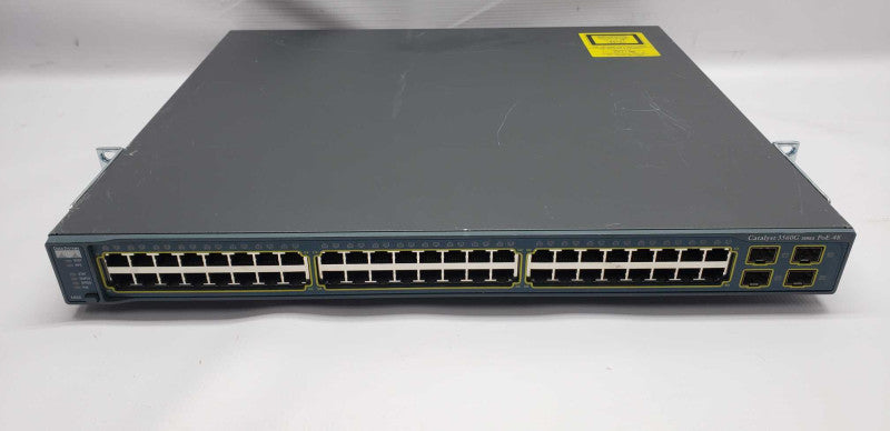 Cisco Catalyst WS-C3560G-48PS-S Gigabit PoE Switch / FACTORY RESET #