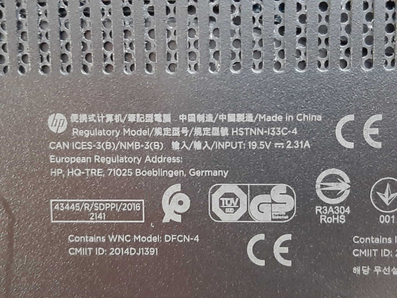 HP EliteBook 840 G3 141.9\\" i7-6600U @ 2.60GHz 8GB RAM 120GB SSD HSTNN-I33C-4 +