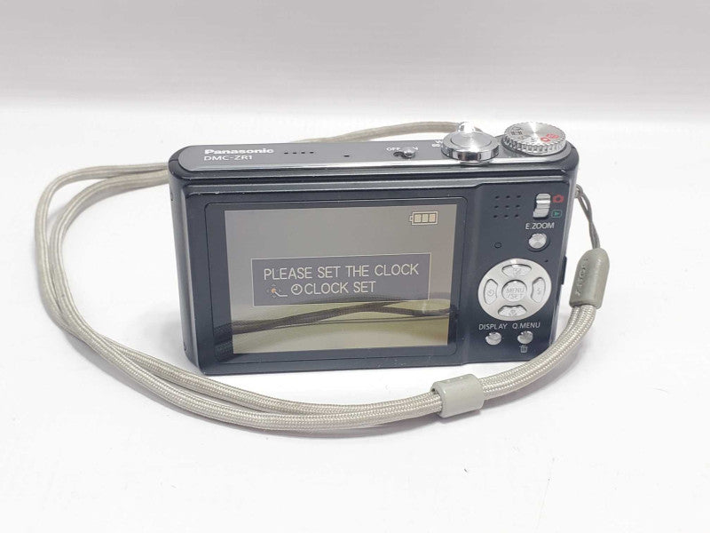 LUMIX DMC-ZR1 Digital Camera 12.1MP with Extra Battery |