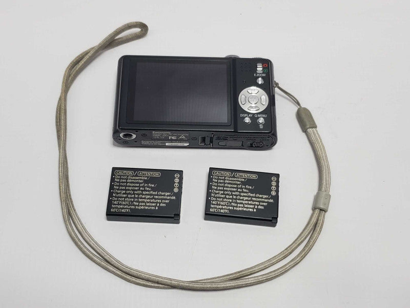 LUMIX DMC-ZR1 Digital Camera 12.1MP with Extra Battery |