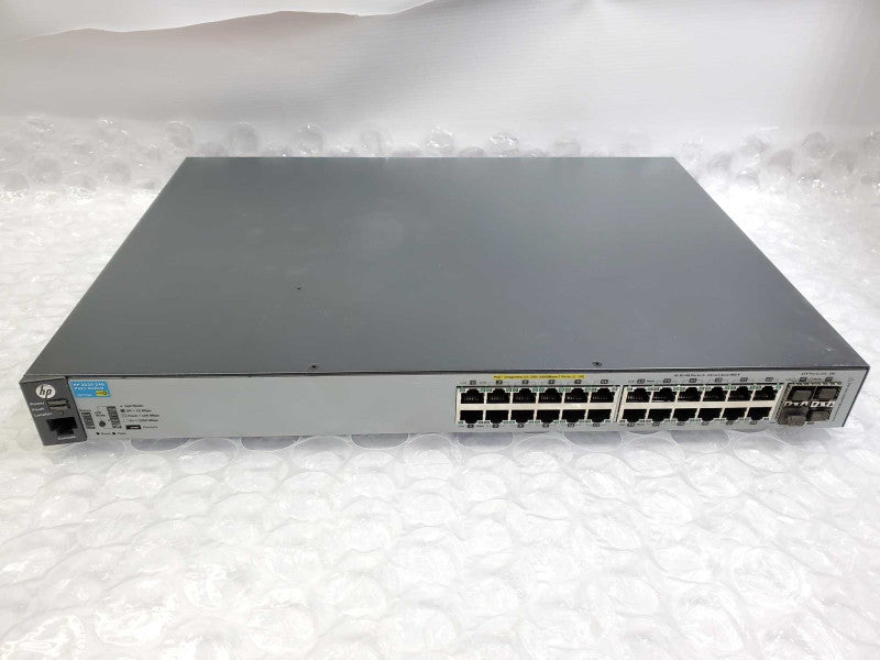HP 2530-24G POE+ 24 Port GIGABIT Ethernet Switch 4xSFP J9773A )