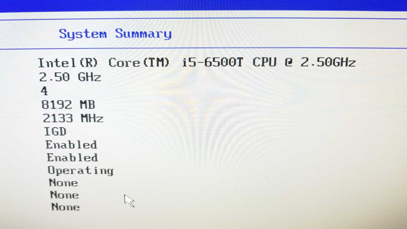 Lenovo Thinkcentre M900 Tiny PC i5-6500T 2.50GHz/8GB, No HDD/CADDY/AC, QTY. ~