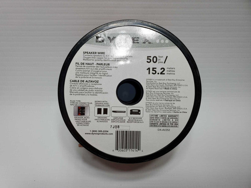 Dynex Speaker Wire Unknown Measure (
