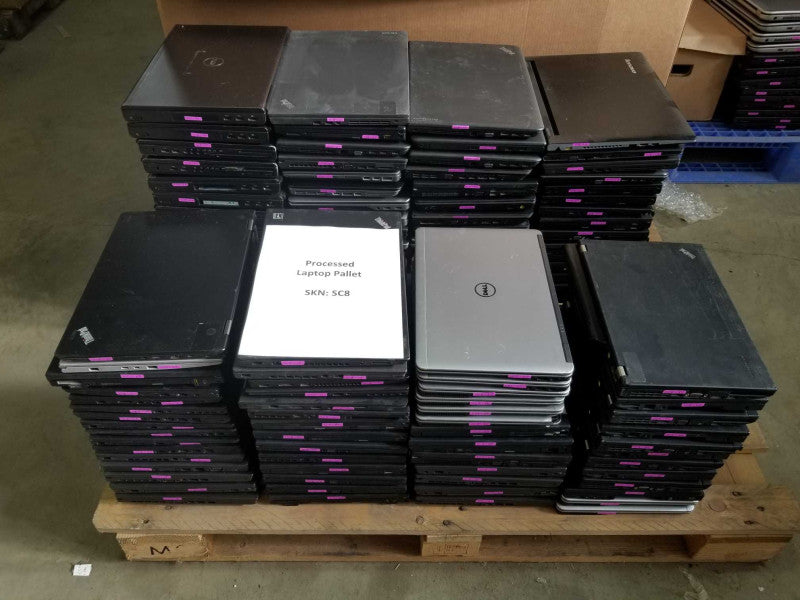 (SC8) 110x Laptops, Mixed