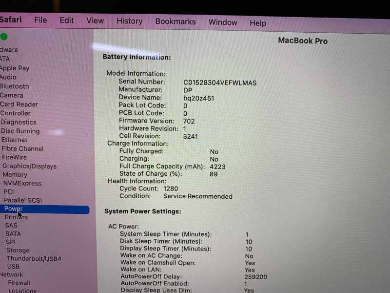 MacBook Pro Retina 15-inch Mid 2015 with i7 CPU 16GB RAM & 256GB Storage READ -