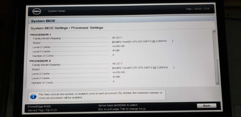 Dell Poweredge R420 2x Xeon E5-2407 @ 2.20ghz / 116gb ram / PERC H310 raid #