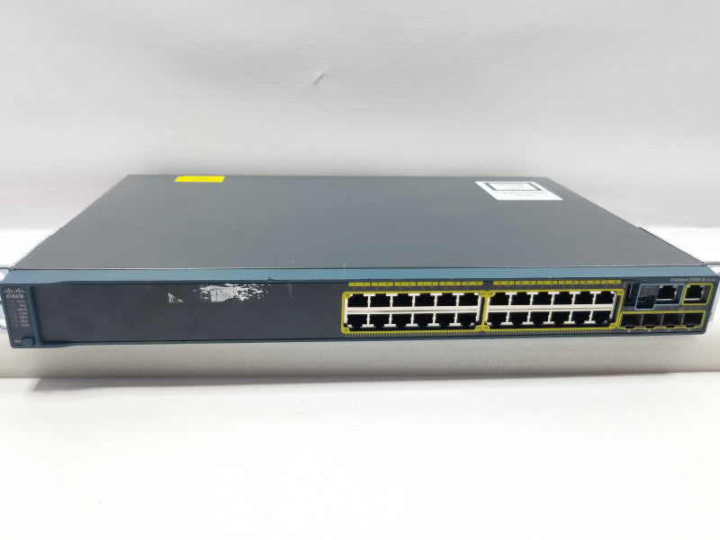 Cisco Catalyst 2960S 24-Port Gigabit 4x SFP Port Lan Base - WS-C2960S-24TS-L ~