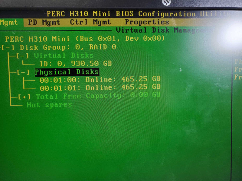 Dell PowerEdge R320 Xeon E5-2420 v2 @2.2Ghz 24GB RAM 930GB HDD H310 Mini 2xPSU )