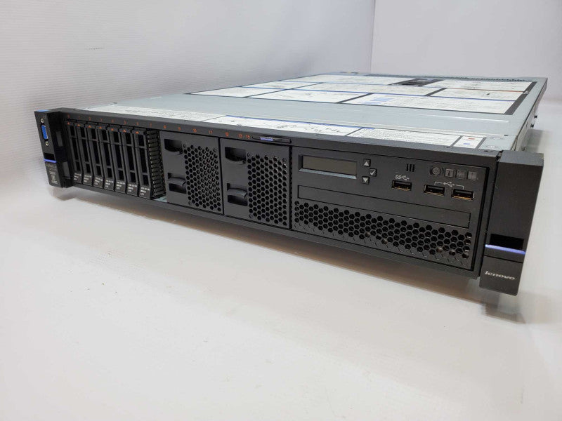 Lenovo 3650 M5 2x Xeon E5-2620v3 @ 2.4GHz 16GB DDR4 5x 1.2TB 2x 300GB M5210 (