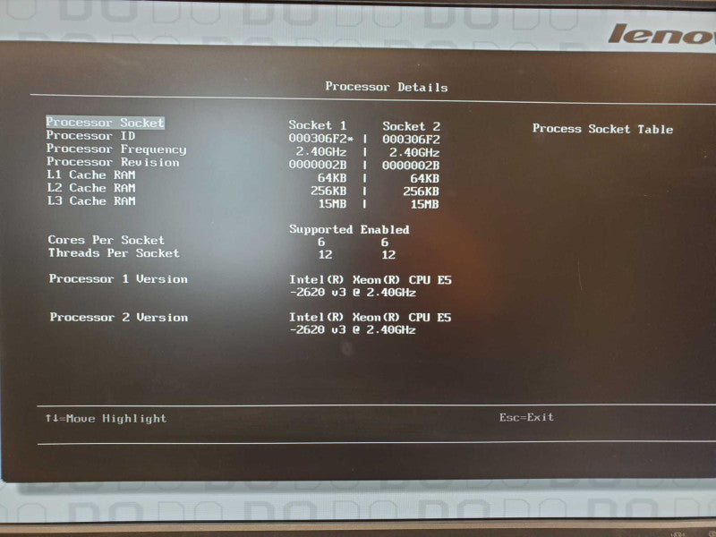 Lenovo 3650 M5 2x Xeon E5-2620v3 @ 2.4GHz 16GB DDR4 5x 1.2TB 2x 300GB M5210 (