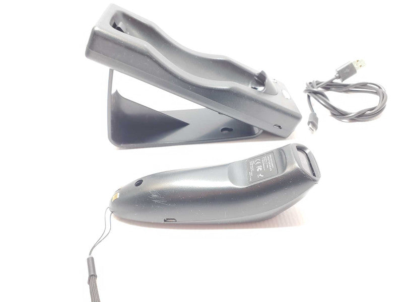 Portable wireless (Bluetooth) Barcode scanner with Charging Base/ USB cable _