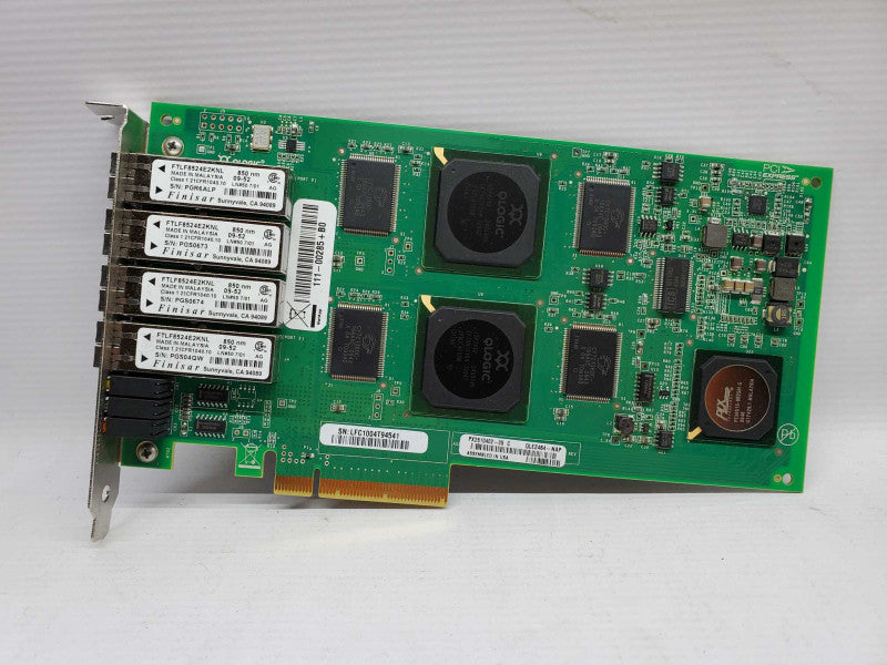 QLOGIC NetApp QLE2464-NAP Quad 4Gb PCI PX2610402-05 A 111-00285 Network Card (