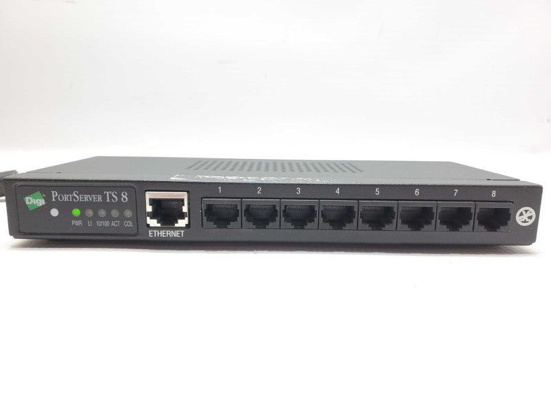 Digi PortServer TS 8 Port Server 50001208-01 No Power Adapter Included _