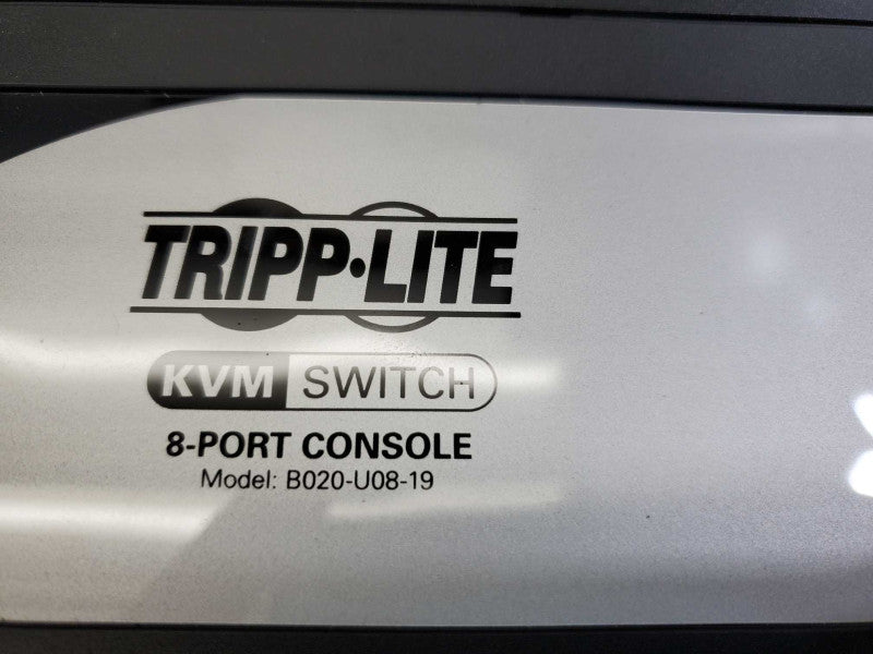 Tripp-Lite B020-U08-19-K 19\\" 8-Port 1U Rack-Mount Console KVM Switch )
