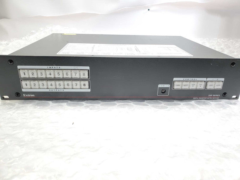 Extron DXP 88 DVI Pro 8X8 DVI Matrix Switcher _ Power-on tested )