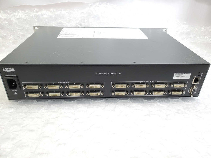 Extron DXP 88 DVI Pro 8X8 DVI Matrix Switcher _ Power-on tested )