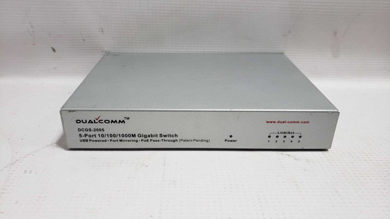 Dualcomm DCGS-2005 5-Port 10/100/1000M Gigabit Switch [