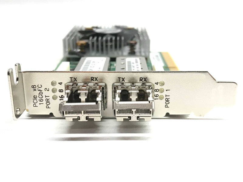 HPE StoreFabric PCI-e x8 16GbFC 2-Port QW972-63001 QLE2662-HP +