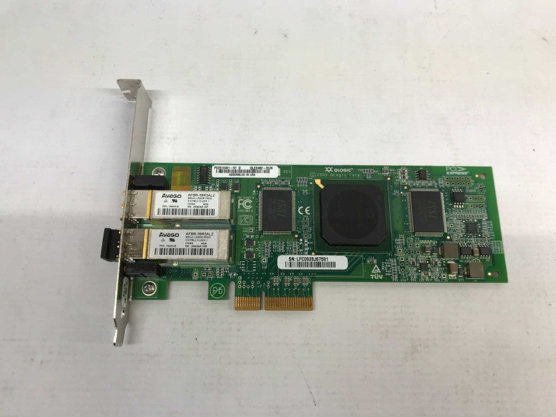QLogic QLE2462 4Gbps Dual Port PCIe x4 Network Card PX2510401-57 D [