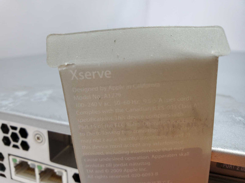 Apple XServe A1279 Intel E5520 @ 2.26GHz 4GB Ram 3x 3.5\\" No HDD (