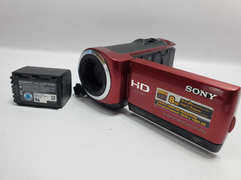 SONY Handicam Camcorder HDR-CX100 4.0MP w/ 2x Batteries |