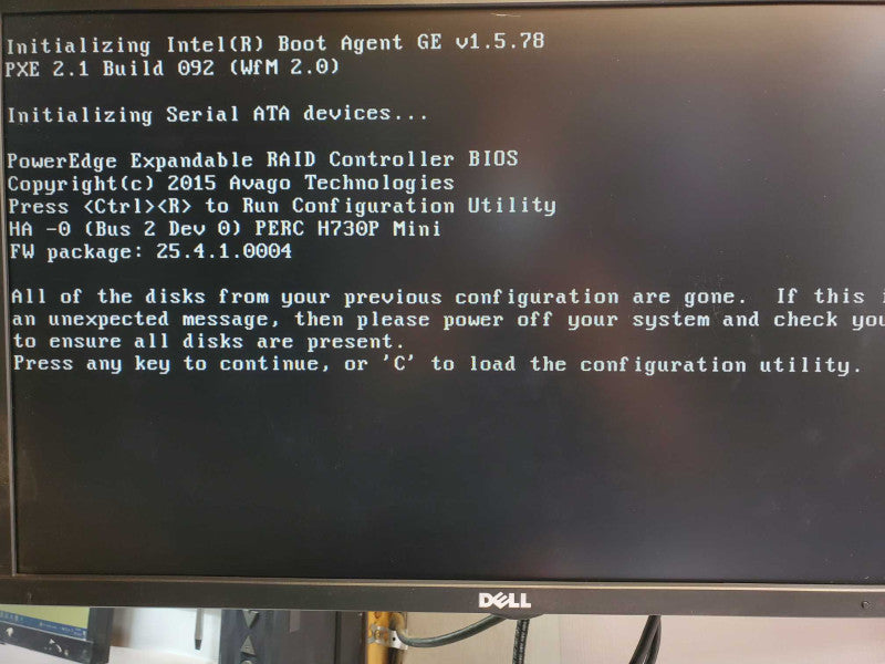 Dell/Google OEMR R730xd, 2x Xeon E5-2640v3, 128GB DDR4, H730p mini, AS-IS READ _