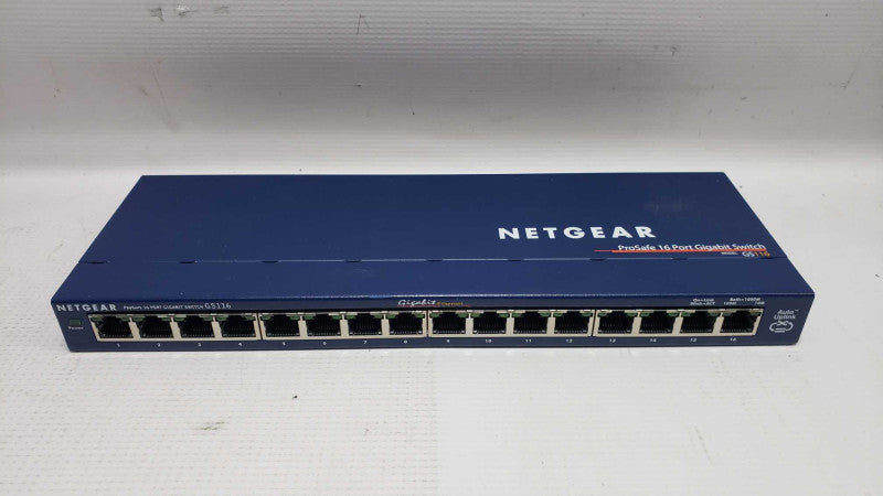Netgear Prosafe GS116 V2 16-Port Gigabit Switch [