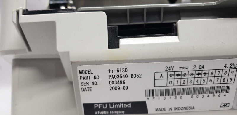 Fi-6130 PDU Limited image document scanner #