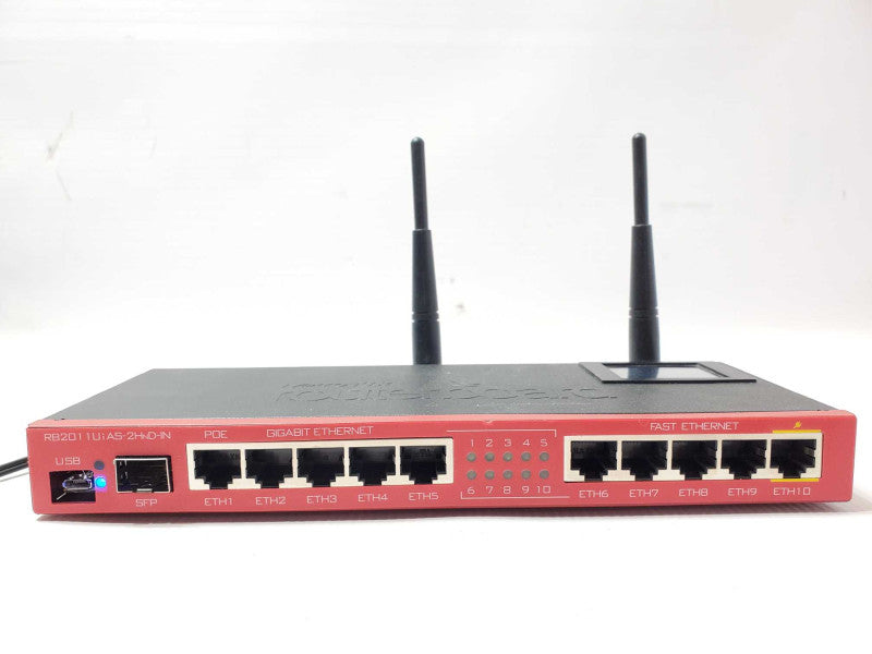 Mikrotik RouterBOARD RB2011UiAS-2HnD-IN 5x Gbit LAN 5x 100 Mbit LAN WiFi _