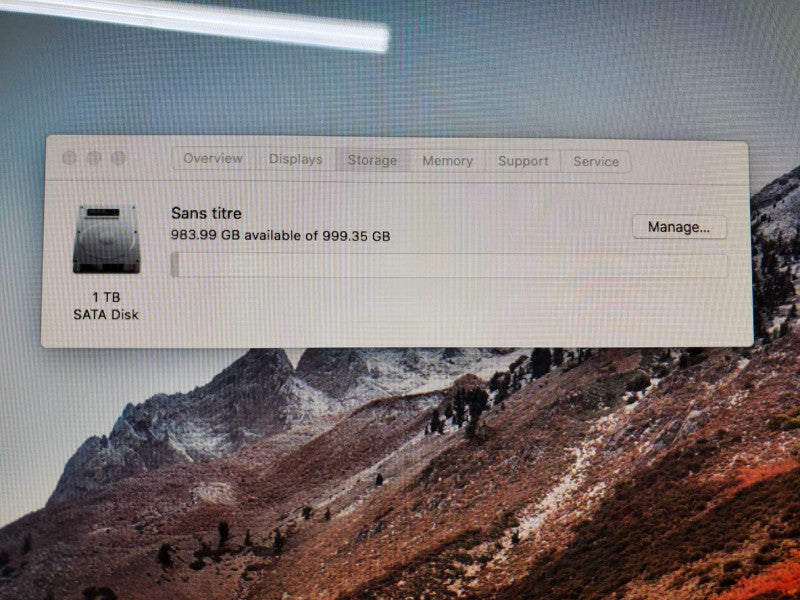 Apple iMac 21.5\\" L.2010 A1311 i3-550 @3.2GHz 8GB RAM 1TB HDD HD 5670 512M )